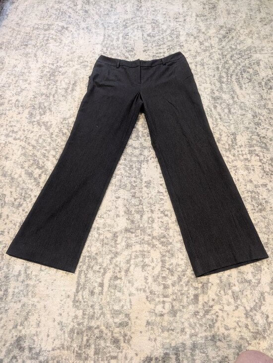 Apt. 9 Pants - APT. 9 Curvy fit Dark Gray Dress Pants Women's Size 12 Bootcut Career Stretch